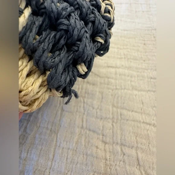 Nearly new! Vineyard Vines Navy Gingham 2 Way Bag - Picture 13 of 15